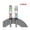 Gray-2 pack, variant on 4-in-1 USB C Cable,Multi Charger Cable with Breathing Light, PD 5A Multi Fast Charging & Data Sync Silicone Gray-1 pack