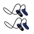 thumbnail image 1 of 2x Auricules nducción ósea Bluetooth 5.2 Auricules 10H Azul, 1 of 6