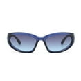 thumbnail image 2 of Blue Sunglasses Unisex Running Golfing Style Retro Light Weight, 2 of 2