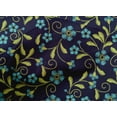 thumbnail image 4 of oneOone Organic Cotton Voile Fabric Leaves & Floral Artistic Print Sewing Fabric BTY 42 Inch Wide, 4 of 4