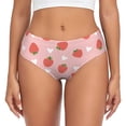 thumbnail image 1 of Fotbe Strawberry Calzones Estampados para Mujer – Ropa Interior de Algodón, Cómoda, Suave y Elástica-XX-Large, 1 of 6