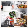 thumbnail image 5 of BaHomeck Pot Holders 4pcs dacron Made Square heat-resisting mat Machine Washable for Kitchen Oven Hot Pads 6.7inch*6.7inch,Zebra In The Jungle Vector Illustration, 5 of 5