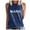 DT-Navy, variant on DailyTrove Women's Print Tank Top - Cotton-Blend Casual Daily & Lounge Wear, Comfortable for Relax
