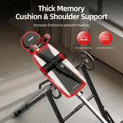HARISON Inversion Table for Back Pain with 300 LBS Capacity, Heavy Duty Inversion Table Spinal Decompression Equipment for Home Gym