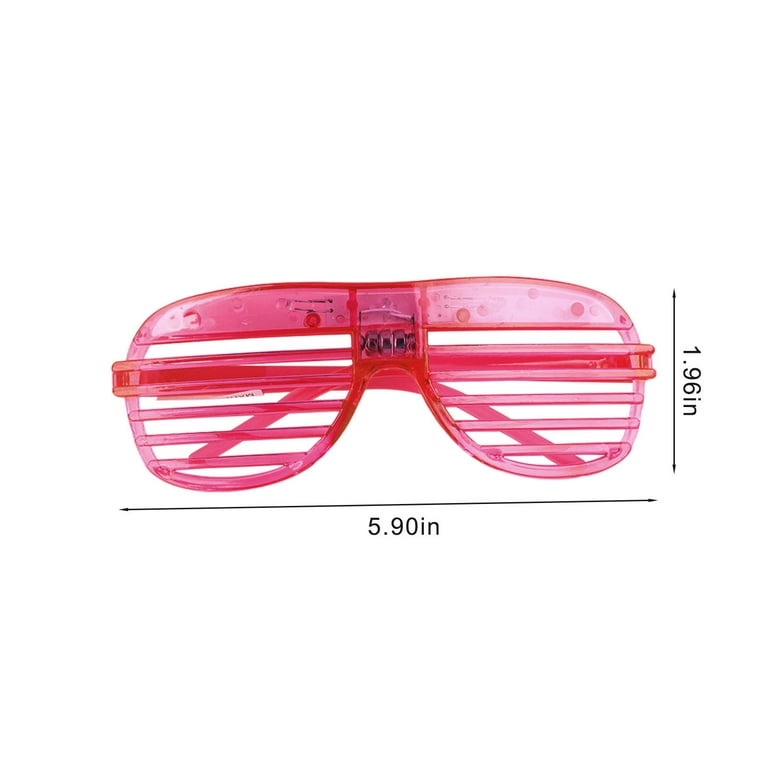 RKZDSR Light Up Glasses Party Supplies Glow Glasses Costumes Neon - Main Image