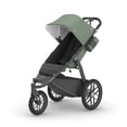 thumbnail image 1 of UPPAbaby Ridge Jogging Stroller/Durable Performance Jogger with Never-Flat Tires/Built for Walking, Running, Hiking/Water Bottle Holder & Basket Cover Included/Gwen (Green Mélange/Carbon Frame), 1 of 5