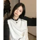 thumbnail image 3 of -Sudadera con capucha de manga larga para mujer, suéter coreano de gran tamaño, estilo Vintage, Harajuku, Kpop, 3 of 5