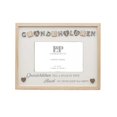 thumbnail image 1 of Marco para Foto Grandchildren Fill A Heart de Madera (Gris, Beige), 1 of 2