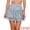 Blue a, variant on DARING DIVA Women's Elastic Waist Layer Ruffle A-Line Skirt S Pink Purple