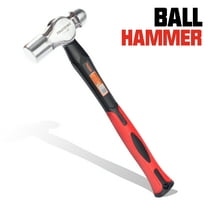 24OZ One-Piece Chipping Hammer – High Carbon Steel Forged Head, Fiberglass Ergonomic Handle, Comfortable Grip, Ideal for Home Repairs