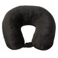 thumbnail image 4 of Protégé Microfiber Neck Pillow, Black, 4 of 8