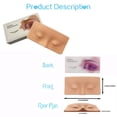 thumbnail image 3 of Oubit Silicone Face Eye Makeup Practice Board,Silicone Face Eye Makeup Face Painting Makeup Practice Board Makeup Practice Training Built for Professionals, 3 of 6