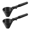 thumbnail image 1 of Visland Protein Powder Funnel Scoop Long Handle Filling Spoon for Water Bottles Resuable Coffee Capsule with Coffee Grounds Handheld Powder Transfer Tool, 1 of 7