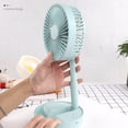 thumbnail image 5 of Handheld Fan Battery Operated Portable Foldable Standing Fan Rechargeable USB Personal Floor Fan with Adjustment Height Small Fan, 5 of 9