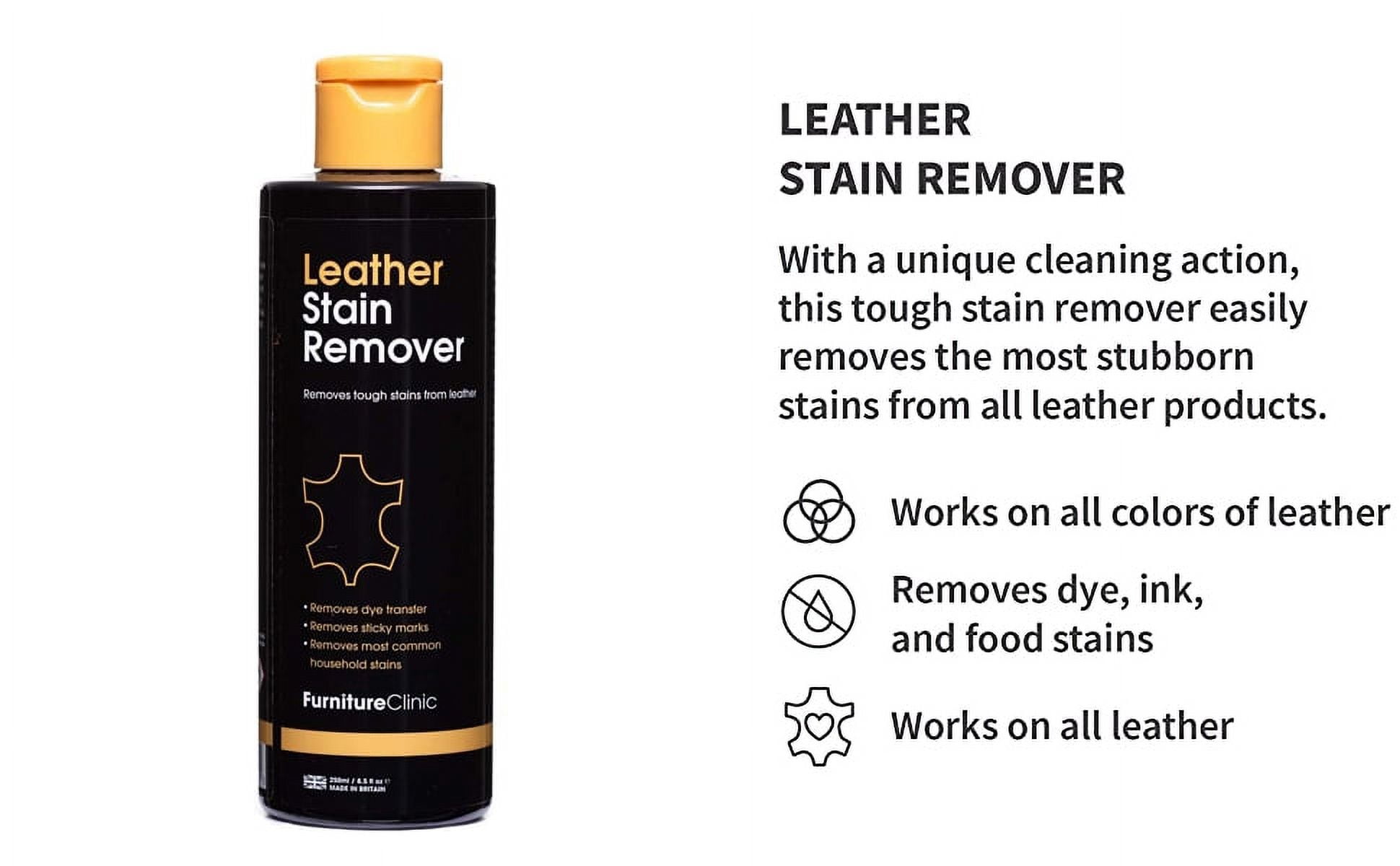 Leather Stain Remover - Removes Dye Transfer & Stains