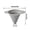 Gray, variant on Kitchen Collapsible Funnel Set Silicone Wide Mouth Funnels for Bottle Filling Cooking Baking Transfer