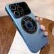thumbnail image 2 of Luxury For Magsafe Magnetic Wireless Charging Case For iPhone 15 14 13 12 11 Pro Max PC Logo Hole Camera Portection Cover Funda, 2 of 5