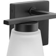thumbnail image 4 of Tanner Collection Two-Light Matte Black Transitional Vanity Light, 4 of 9