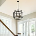 thumbnail image 5 of LovingAHome 4-Light Metal Lantern Tiered Pendant Lighting Fixtures Industrial Farmhouse Chandeliers, 5 of 9