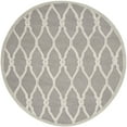 thumbnail image 2 of SAFAVIEH Cambridge Selwyn Geometric Wool Area Rug, Dark Gray/Ivory, 8' x 8' Round, 2 of 7
