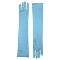 thumbnail image 2 of LONG SATIN DRESS GLOVES-LT.BLU, 2 of 2