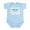 Sky Blue, variant on CafePress - I Once Was Frozen Infant Bodysuit - Baby Light Bodysuit, Size Newborn - 24 Months