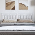 thumbnail image 2 of vidaXL Metal Headboard Bed Header with Back Support for Bedroom Furniture, 2 of 4