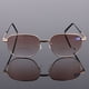 thumbnail image 5 of Gafas de presbicia de resina de doble propósito y doble luz para ver de lejos y de cerca, 1 espejo, 2 lentes con ojos de presbicia de moda, las gafas de presbicia pueden ver de lejos y de cerca, 5 of 5