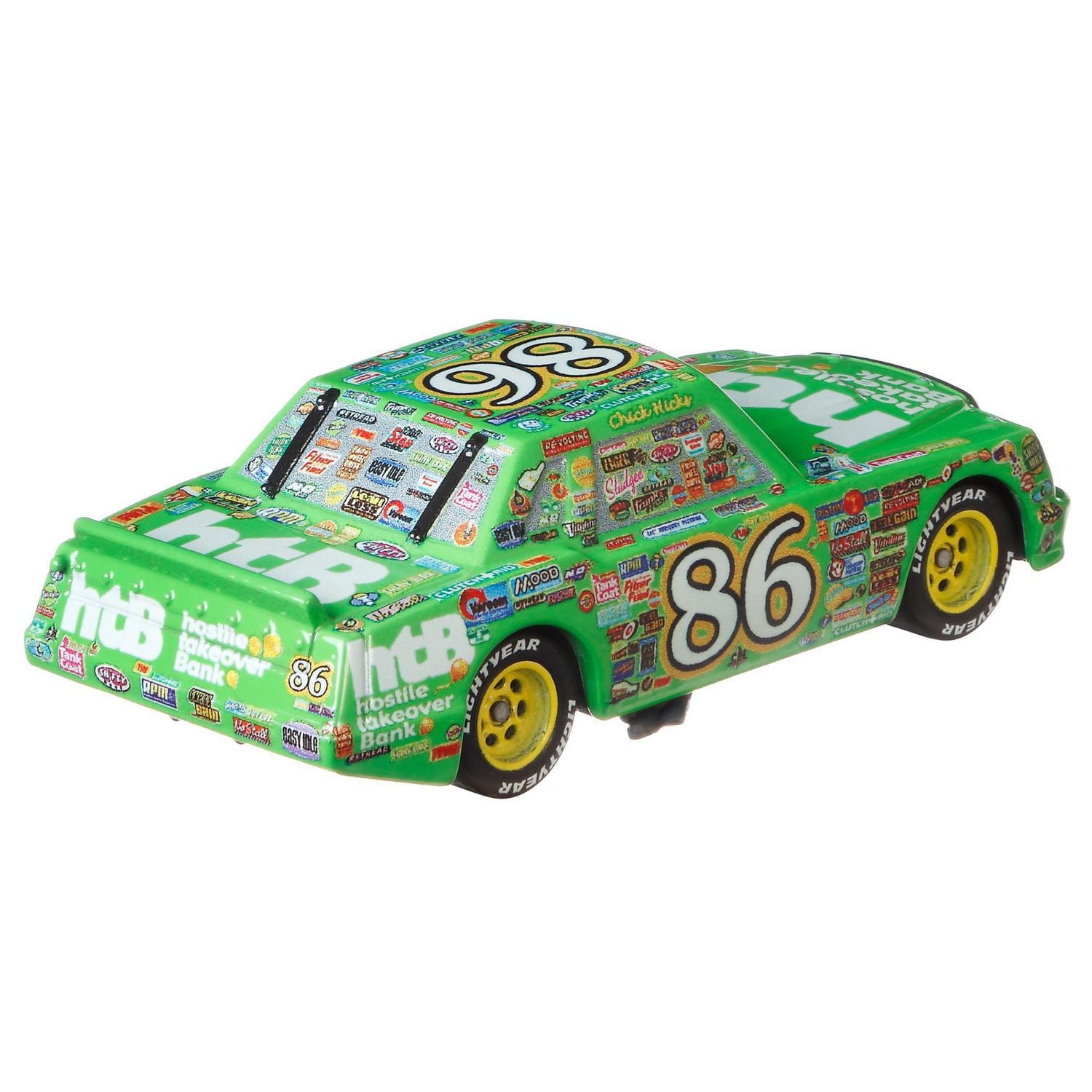 Disney and Pixar Cars Chick Hicks & Crew Chief Chick 2-pack 1:55 scale die-cast Toy Racers Character Vehicles Collectible Gift Set Kids 3 and Up