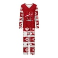 thumbnail image 4 of Xihbxyly Christmas Pajamas for Women, Women's Christmas Printed Pajama Set for Daily Home Wear Two-Piece Pajama Set with Pocket, 4 of 4