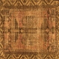 thumbnail image 1 of Ahgly Company Indoor Square Persian Orange Traditional Area Rugs, 5' Square, 1 of 1