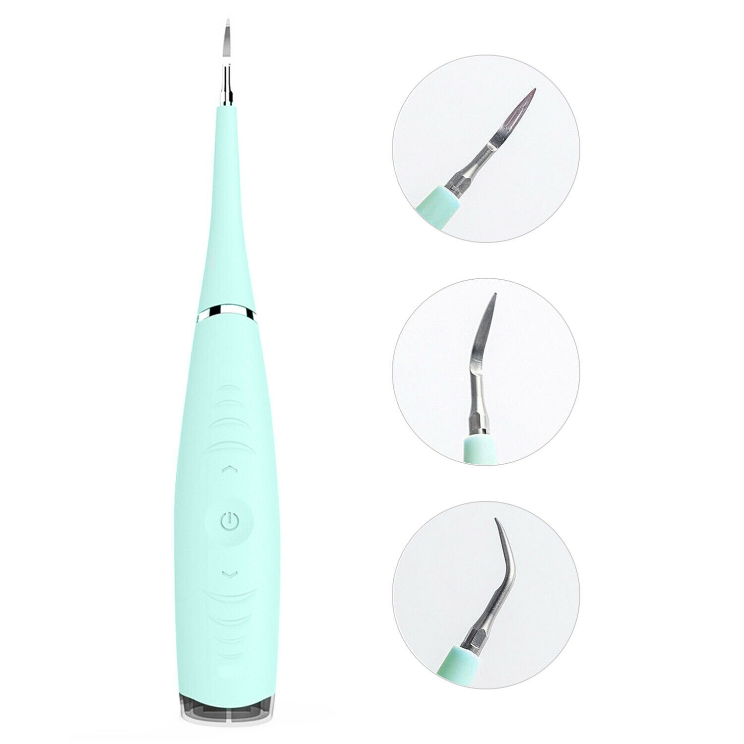 Portable Electric Sonic Dental Scaler Tooth Calculus Remove Tooth Wihtening Tool Green - image 5 of 6