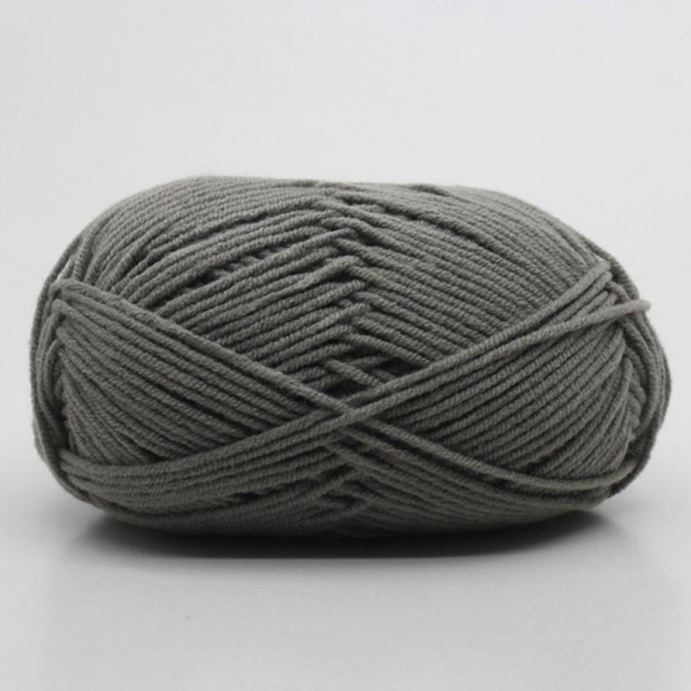  Crochet and Knitting Yarn for Beginners 3x1.76oz Yarn