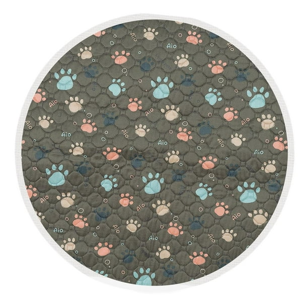 Almohadillas lavables para orina de perro Almohadillas para cachorros Suministros para perros Tapetes Forros para jaulas Reutilizables para perros marrón