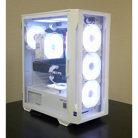 Custom PRC PearlGlass Special Edition Gaming Desktop PC 12th Gen. Intel Core i7-12700K 3.6GHz 12-Core 16GB DDR4-3200 RAM NVIDIA GeForce RTX 3080 8GB GDDR6 1TB NVMe SSD Wi-Fi 6 BT 5.3 W11H