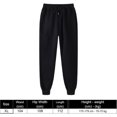 thumbnail image 4 of Male Casual Sports Pants Fit Outdoor Jogging Drawstring Track Pants, 4 of 5