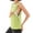Green, variant on Womens Shoulder Surgery Shirts Chemo Port Access Comfortable Recovery Tear Away Tank Tops Striped Lightweight Breathable After Rotator Cuff Surgery Sleeveless Shirts Yellow M