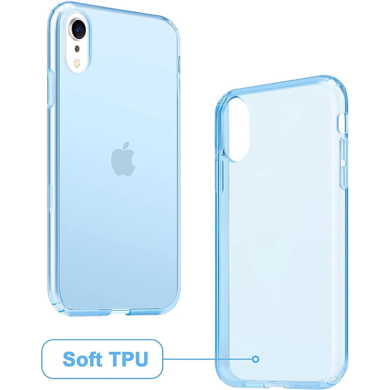 Compatible with iPhone XR Case Clear Soft Transparent Shockproof