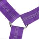 thumbnail image 3 of Ceinture de sécurité réglable pour animal de compagnie, sangle réfléchissante en nylon pour voiture, violet, 3 of 4