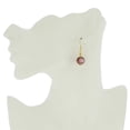 thumbnail image 3 of GlassOfVenice Murano Glass Magnifica Earrings - Cranberry, 3 of 4
