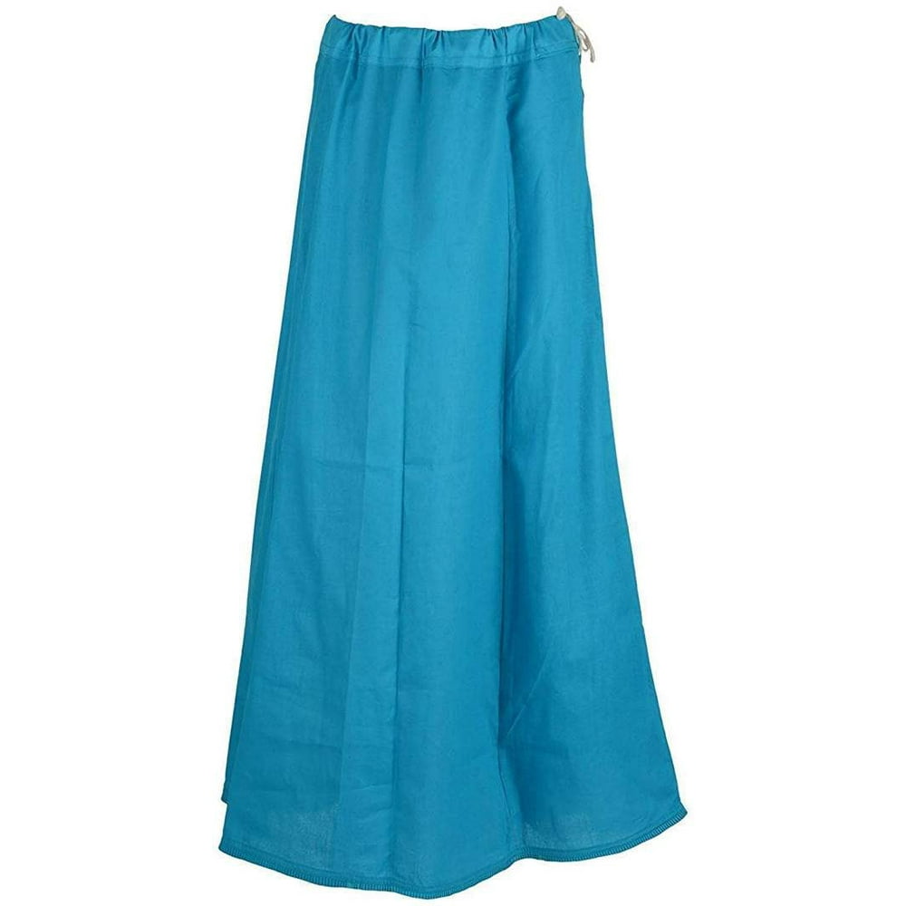 Saris and Things - Sari Petticoat Stitched Saree Petticoat Adjustable ...