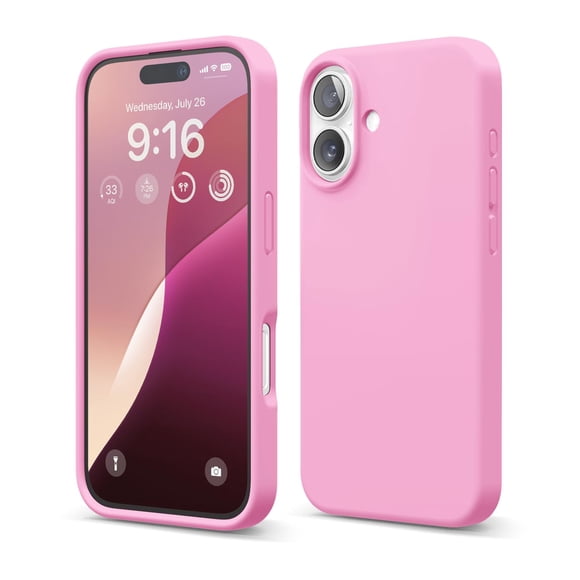 Funda de teléfono Elago compatible con iPhone 16, silicona líquida