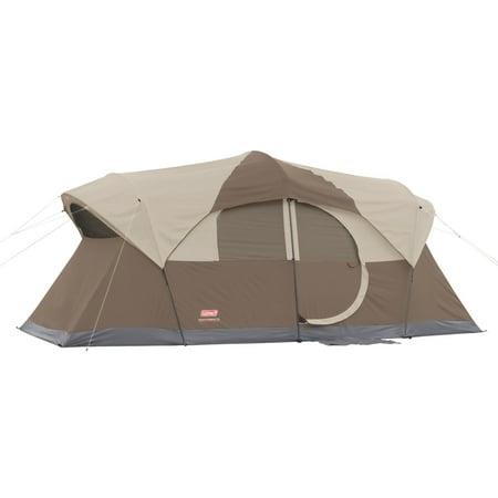 Coleman 10-Person Weather Master Dome Camping Tent with Hinged Door