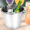 thumbnail image 5 of LABSERRON Insulation Ice Bucket for Beverages 1Pcs 8.65X8.65X6.29in, 5 of 8