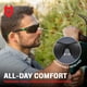 thumbnail image 3 of Gafas de sol de seguridad con lentes envolventes teñidas en verde NoCry, 3 of 8