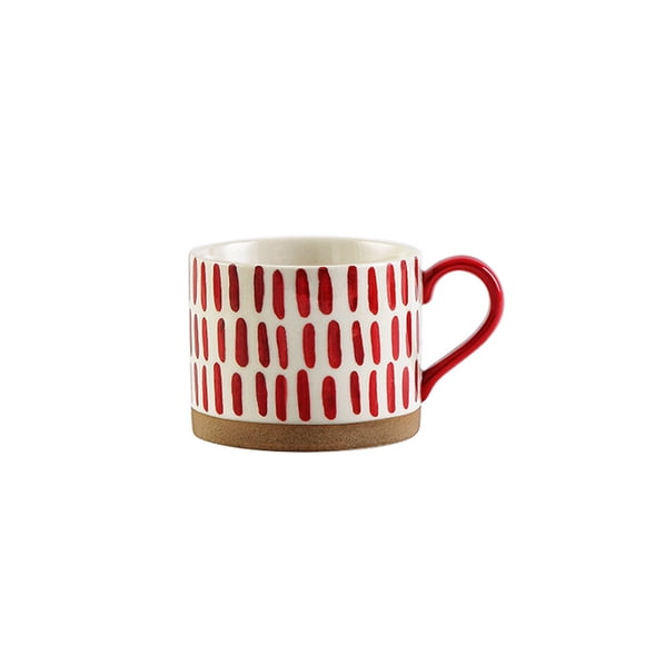 Naiovety Taza de agua de cerámica, taza de café de leche portátil con asa, tazas de bebida de té, botella de cumpleaños para el hogar, dormitorio Teteras tipo 3 Naiovety HA081207-03
