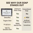 thumbnail image 2 of Ammoya Naturals Underarm Detox Soap Bar – 4 oz, 2 of 6