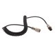 thumbnail image 1 of Cable de extensión de micrófono de Radio CB, cable de extensión de 4 pines CB4, macho y hembra, para Cobra y Uniden, 1 of 5