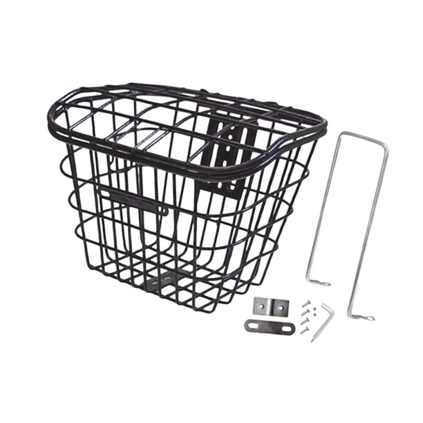 Cesta para guardar bicicletas, organizador de equipaje, fácil instalación, transportador de perros Negro