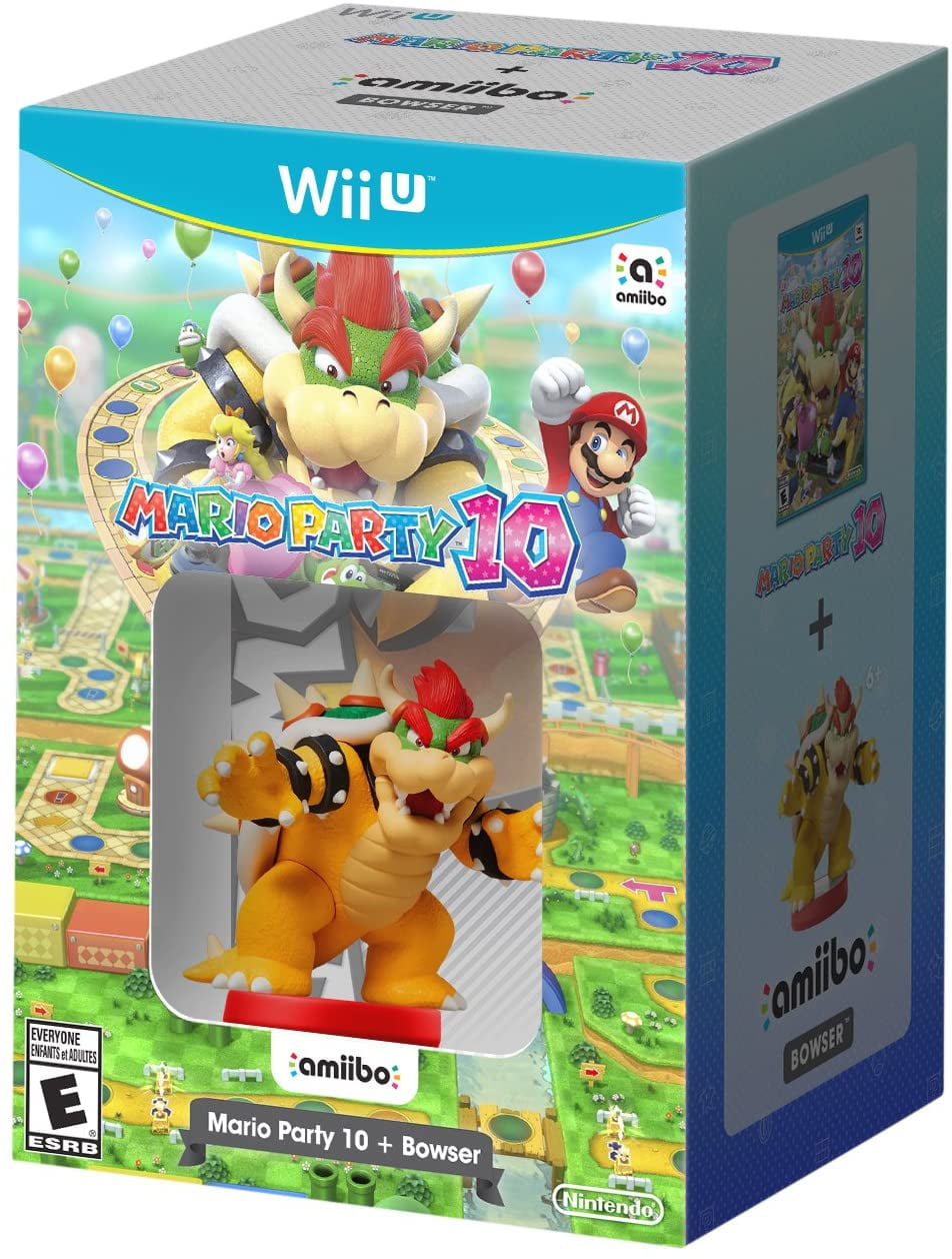 Mario Party 10 + Bowser amiibo Wii U Walmart Canada